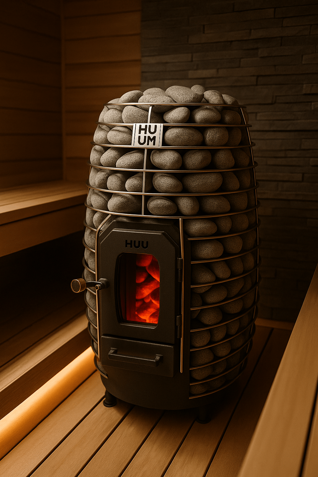 HUUM HIVE Wood 13kW Sauna Stove Package - My Luxury Home Spa