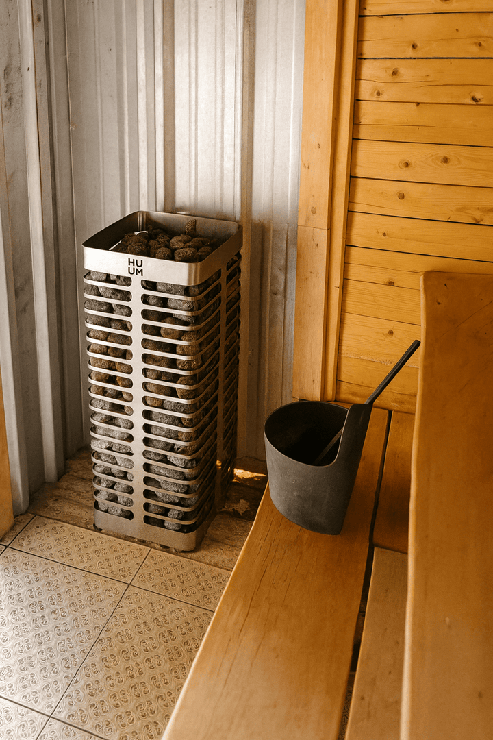 HUUM STEEL 10.5kW Electric Sauna Heater - My Luxury Home Spa