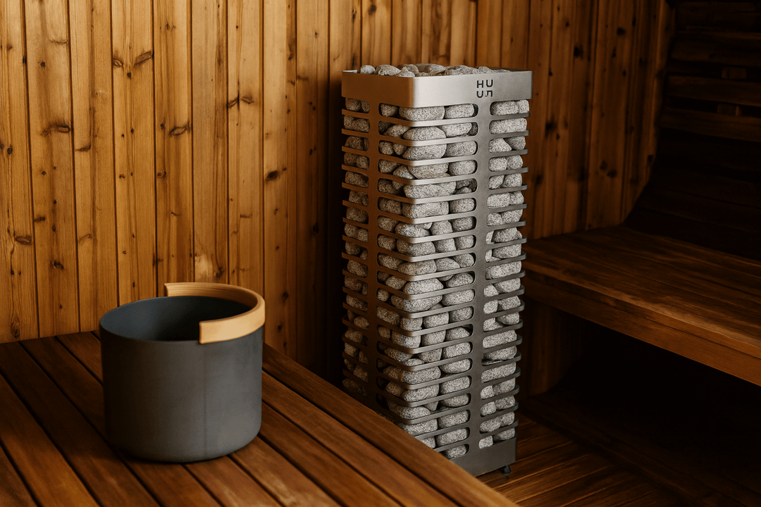 HUUM STEEL 10.5kW Electric Sauna Heater - My Luxury Home Spa