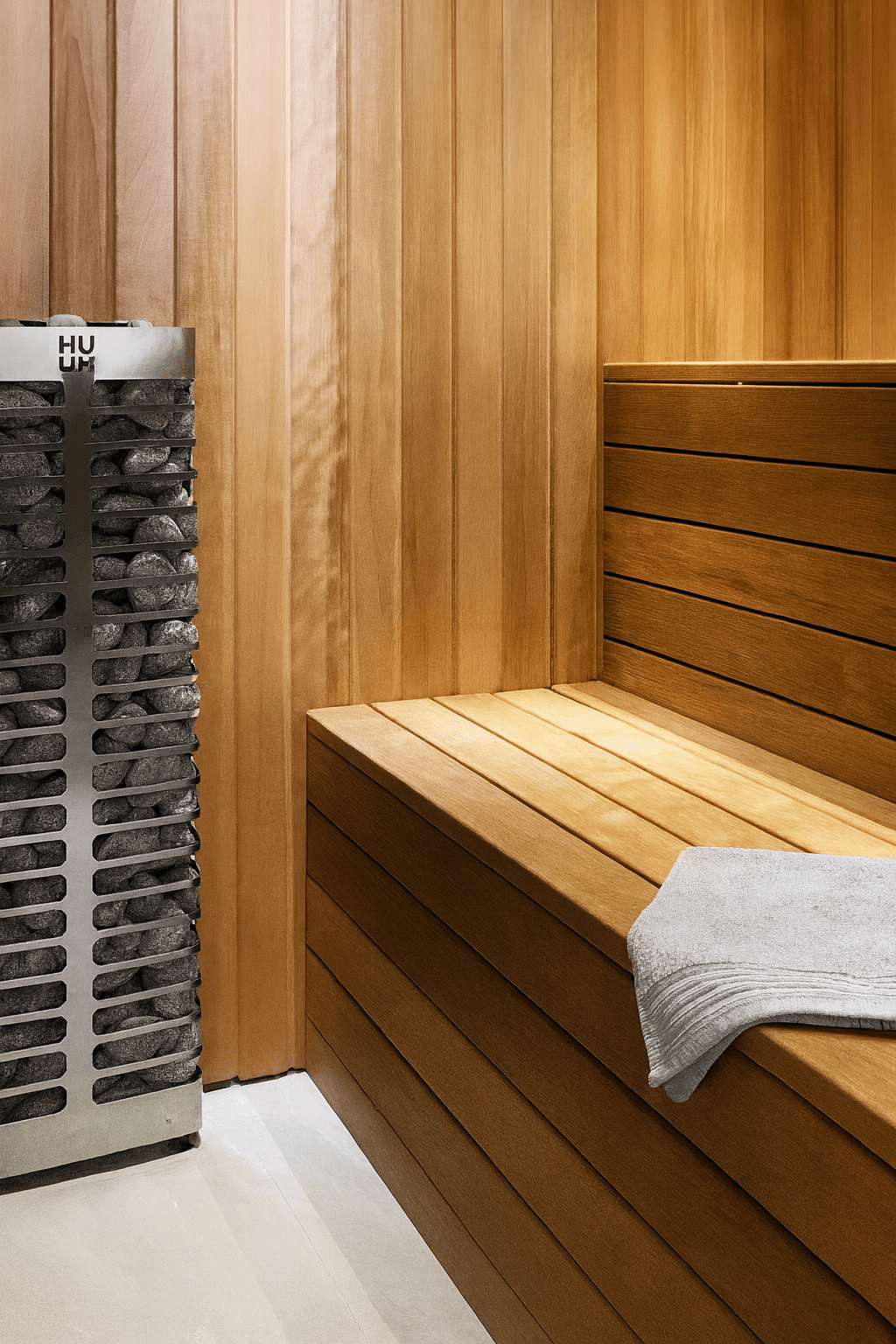 HUUM STEEL 10.5kW Electric Sauna Heater - My Luxury Home Spa