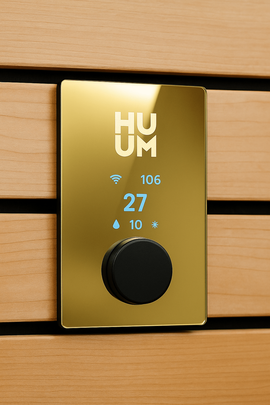 HUUM UKU Gold Sauna Control Package - My Luxury Home Spa