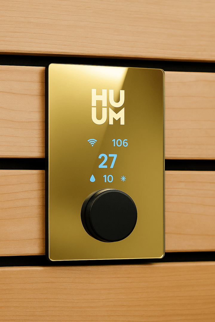HUUM UKU Gold Sauna Control Package - My Luxury Home Spa