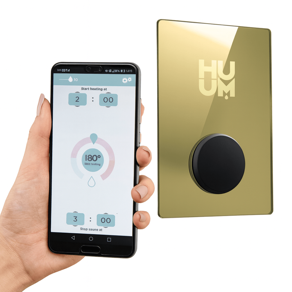 HUUM UKU Gold Sauna Control Package - My Luxury Home Spa