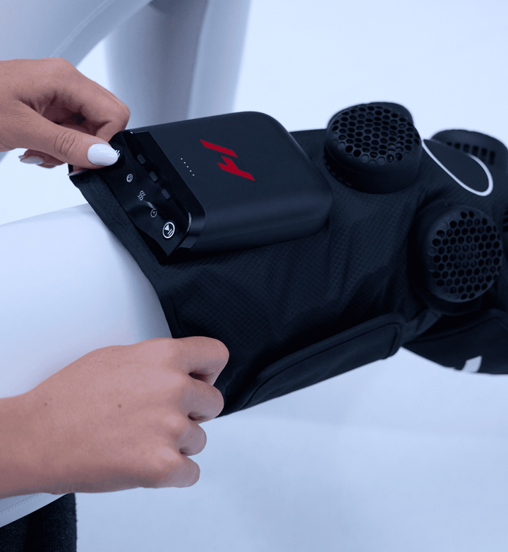 Hyperice X 2 Knee | Hot, Cold, Contrast & Compression - My Luxury Home Spa