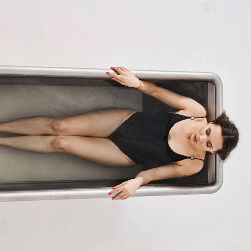 IceBath Thermowood and Stainless Steel Cold Therapy Bath - My Luxury Home Spa