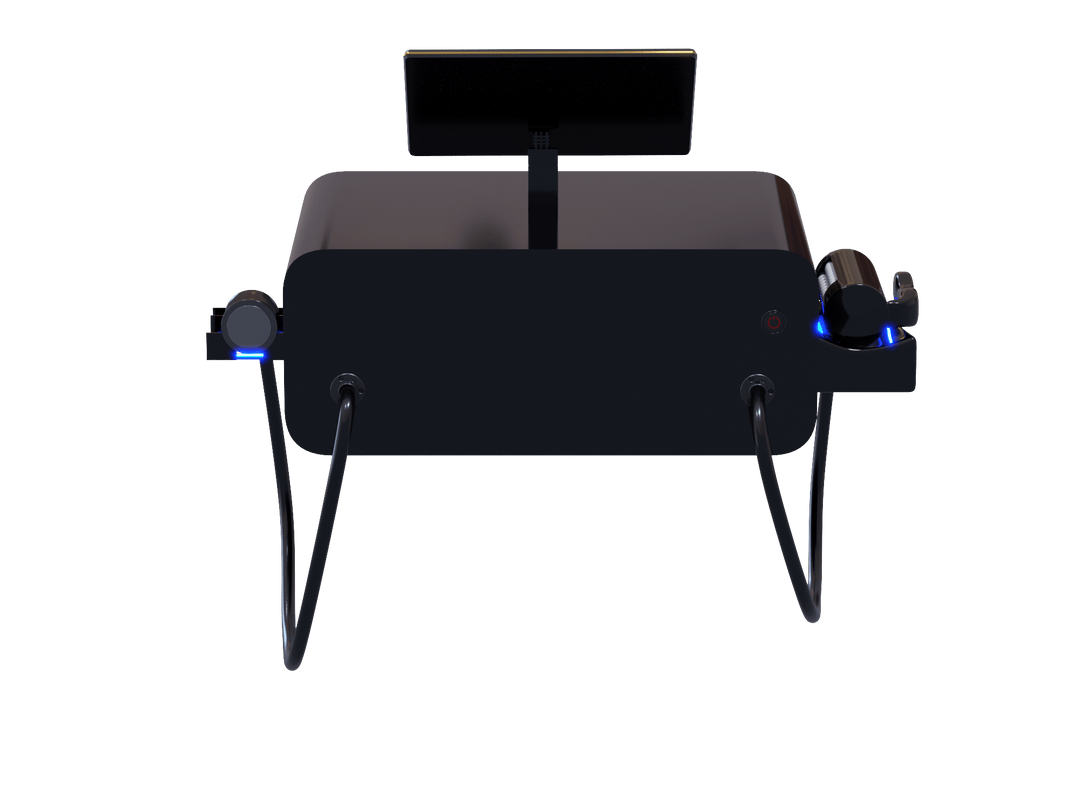 Vacuactivus ICEBERG Cryonick Roller machine with sleek design and user interface for wellness technology