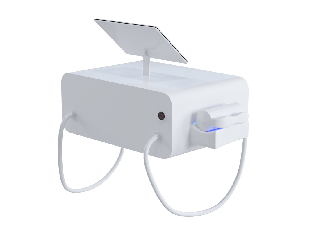 ICEBERG Cryonick Roller machine in sleek white design for advanced wellness therapy applications