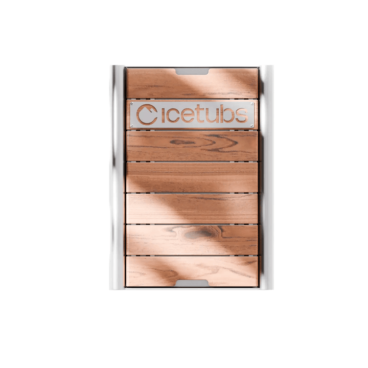 Icetubs Thermowood and Stainless Steel Drip Tray - My Luxury Home Spa