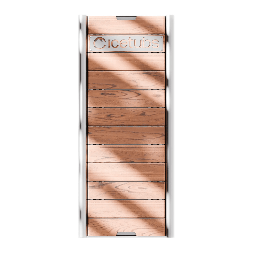 Icetubs Thermowood and Stainless Steel Drip Tray - My Luxury Home Spa