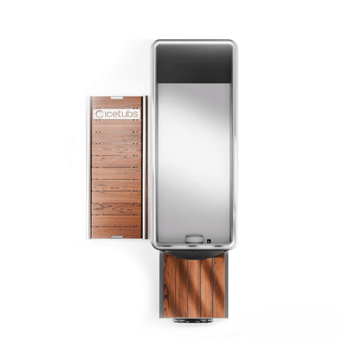 Icetubs Thermowood and Stainless Steel Drip Tray - My Luxury Home Spa