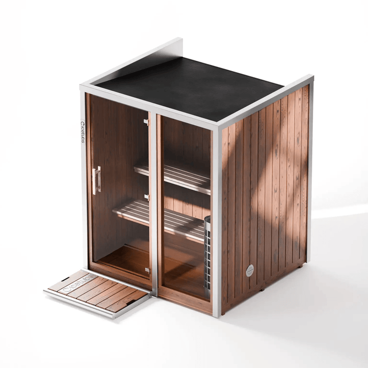 Icetubs Thermowood and Stainless Steel Drip Tray - My Luxury Home Spa