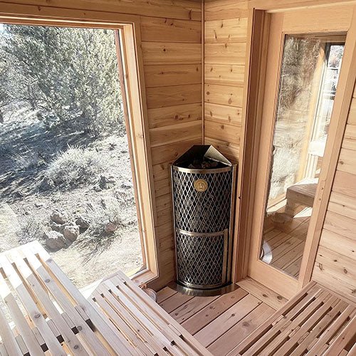 IKI Corner 9B Electric Sauna Heater - My Luxury Home Spa