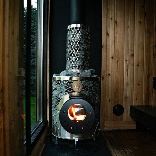 IKI Mini Plus Wood - Burning Sauna Stove - My Luxury Home Spa