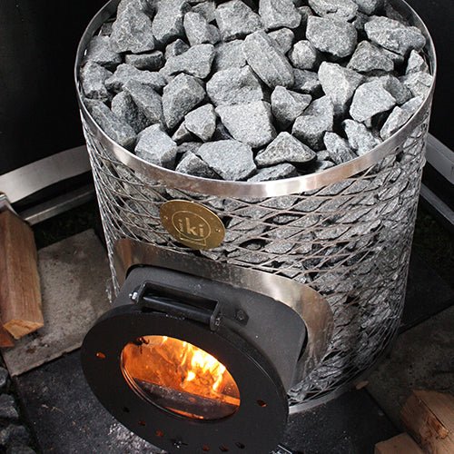 IKI Mini Wood - Burning Sauna Stove - My Luxury Home Spa