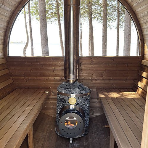 IKI Mini Wood - Burning Sauna Stove - My Luxury Home Spa