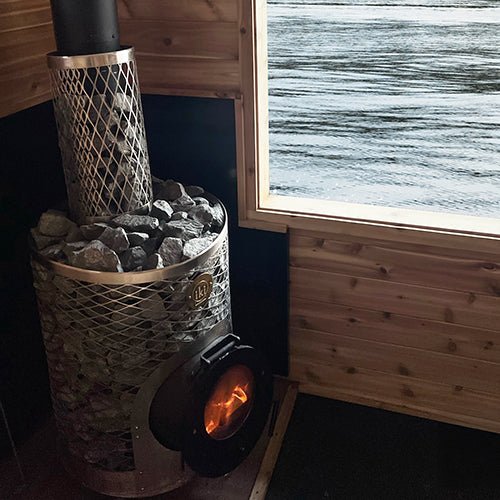 IKI Original Plus Wood - Burning Sauna Stove - My Luxury Home Spa