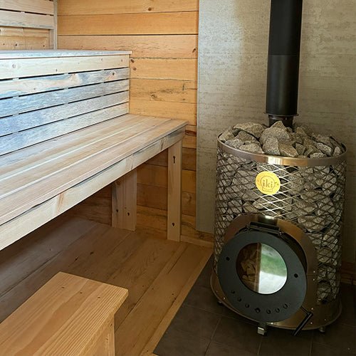 IKI Original Wood - Burning Sauna Stove - My Luxury Home Spa