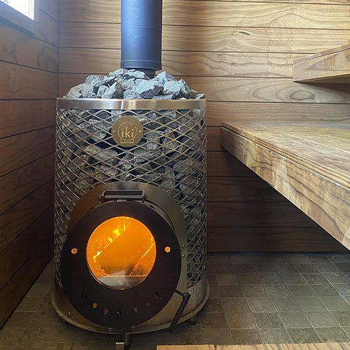 IKI Original Wood - Burning Sauna Stove - My Luxury Home Spa