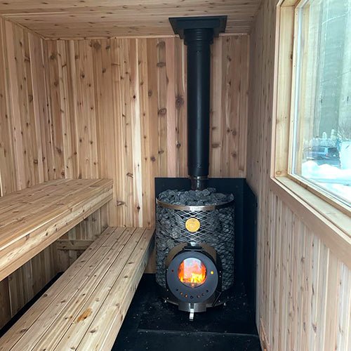 IKI Original Wood - Burning Sauna Stove - My Luxury Home Spa