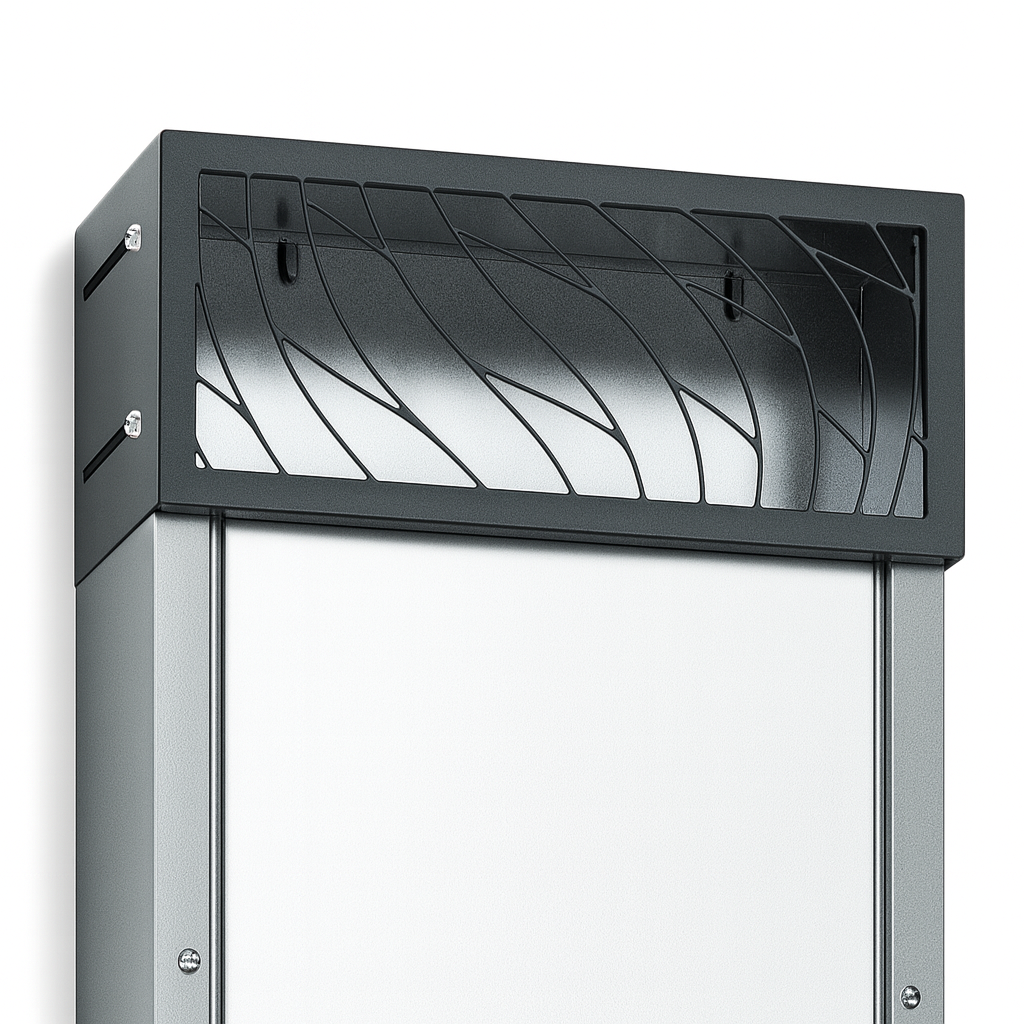 Saunum in-wall sauna temperature equalizer designed for optimal heat distribution in saunas