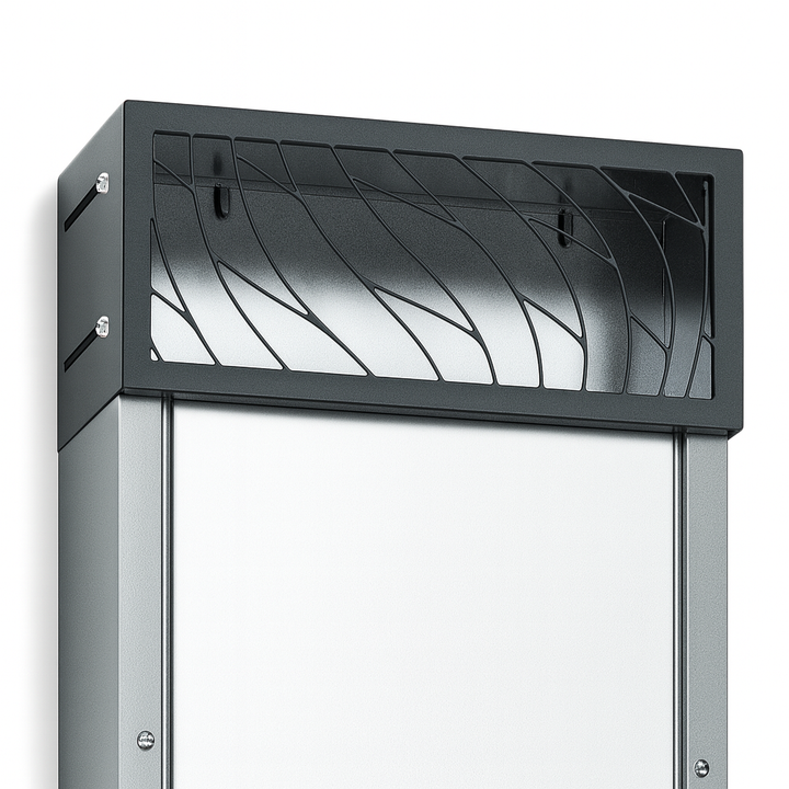 Saunum in-wall sauna temperature equalizer designed for optimal heat distribution in saunas