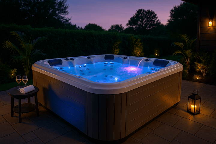 Luxury Spa Infinity Elite Series Hot Tub - My Luxury Home Spa