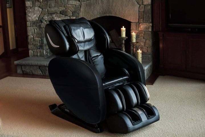 Infinity Smart Chair X3 massage chair in black leather with advanced features for ultimate relaxation