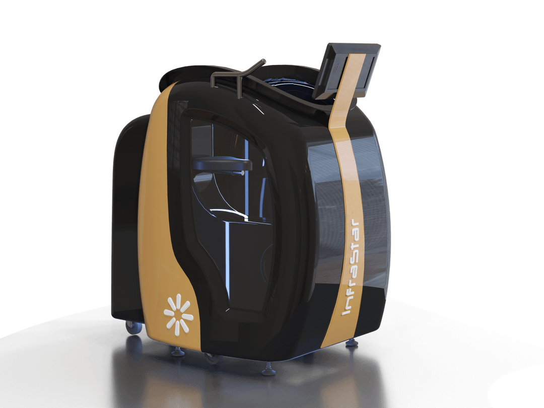 Vacuactivus infrared vacuum exercise bike designed for effective workouts and wellness technology