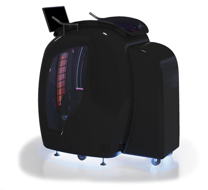 Vacuactivus infrared vacuum exercise bike designed for enhanced wellness and fitness routines