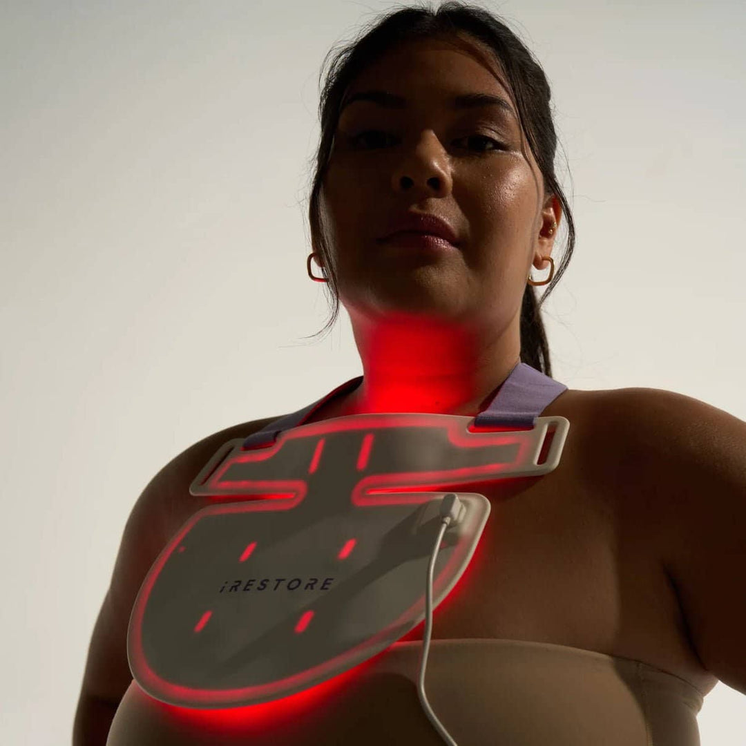 iRestore Illumina LED Neck &amp; Chest Mask - My Luxury Home Spa