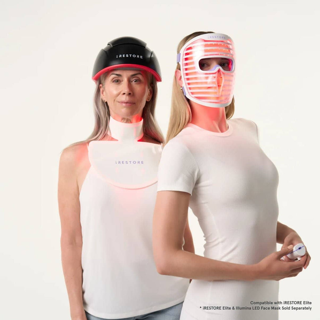 iRestore Illumina LED Neck &amp; Chest Mask - My Luxury Home Spa