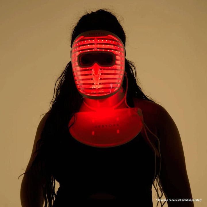 iRestore Illumina LED Neck &amp; Chest Mask - My Luxury Home Spa