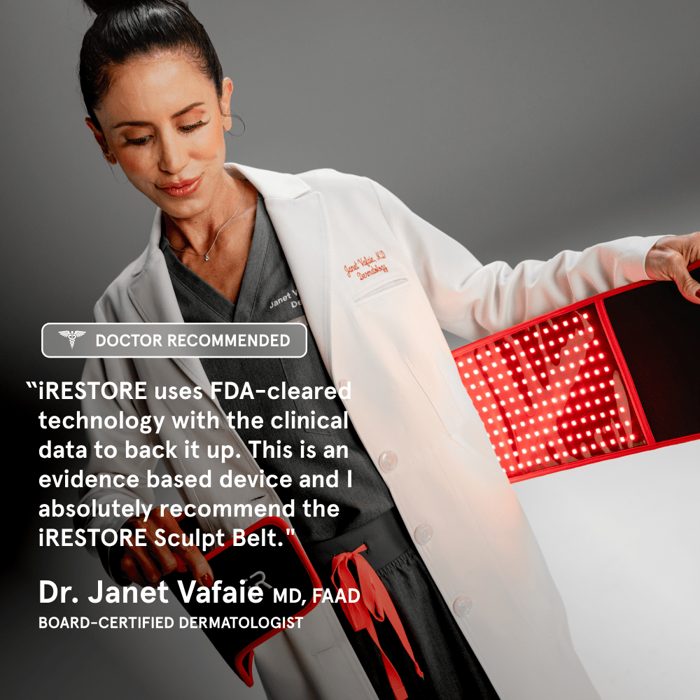 iRestore Sculpt LED Belt - My Luxury Home Spa
