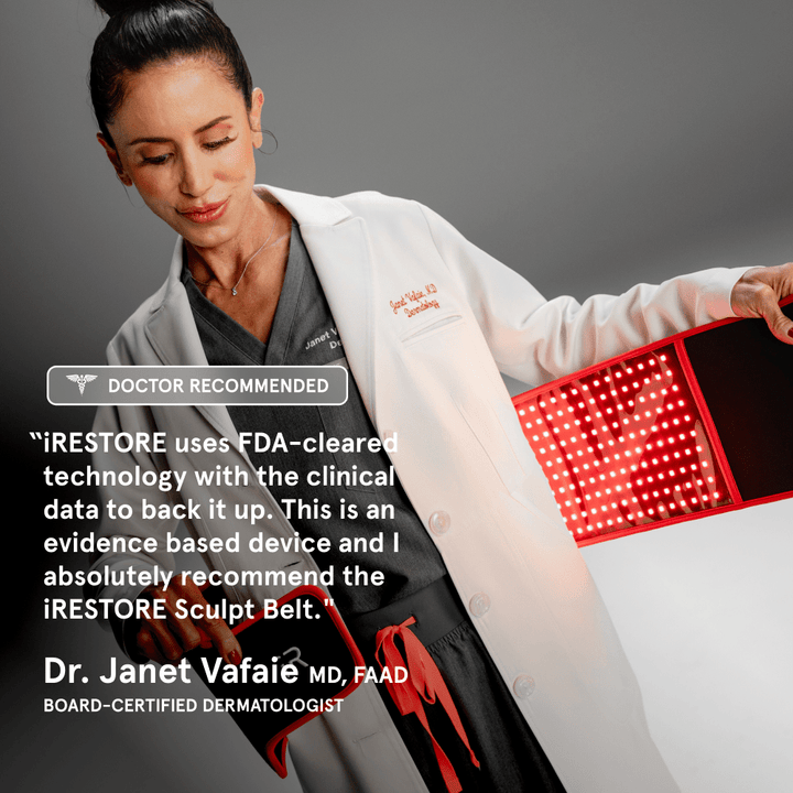 iRestore Sculpt LED Belt - My Luxury Home Spa