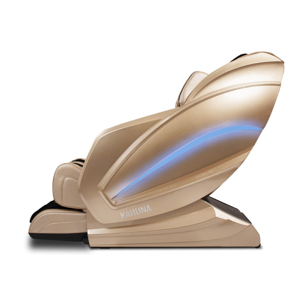 Kahuna luxury massage chair for home with ergonomic design and soothing blue LED lights