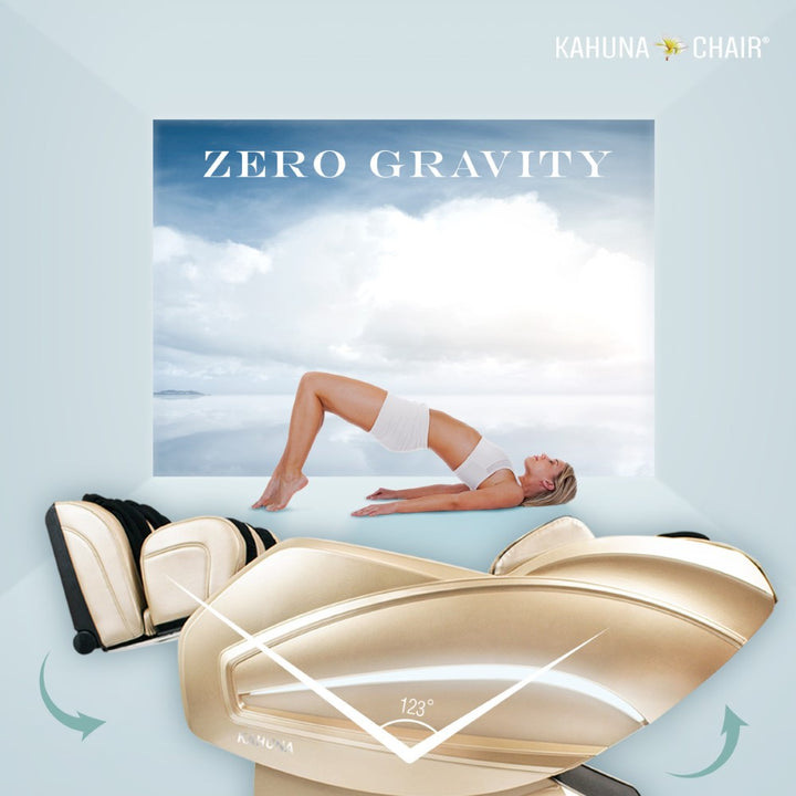 Kahuna luxury massage chair for home featuring zero gravity position for ultimate relaxation