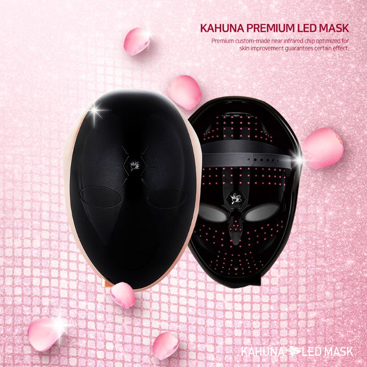 Kahuna premium NIR therapy face mask designed for effective skin improvement and rejuvenation