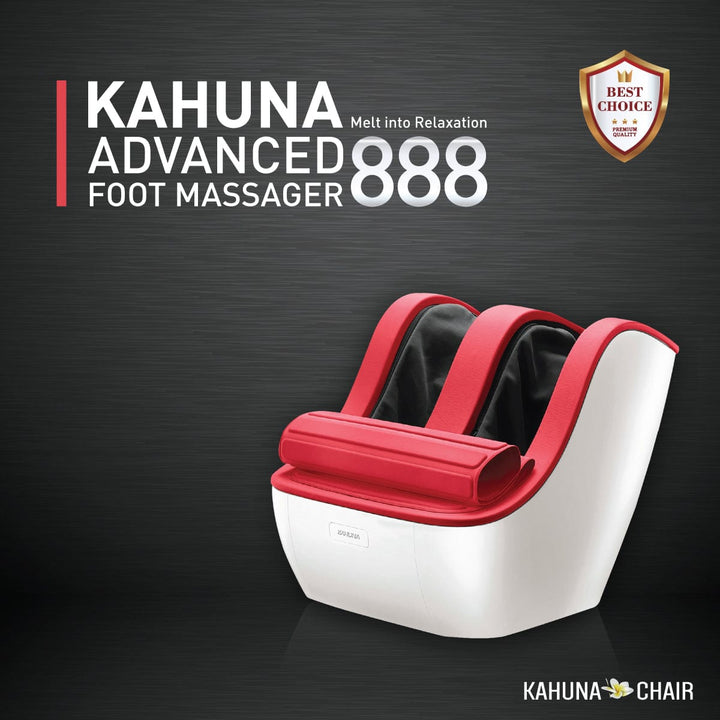 Kahuna Advanced 888 foot massager for relaxation foot and leg massager with sleek design