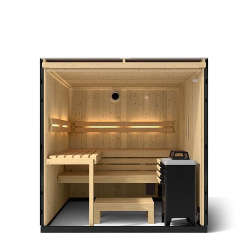 KOHLER C1 Indoor Sauna in Graphite Grey - My Luxury Home Spa