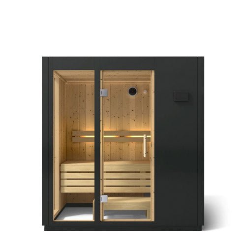 KOHLER C1 Indoor Sauna in Graphite Grey - My Luxury Home Spa