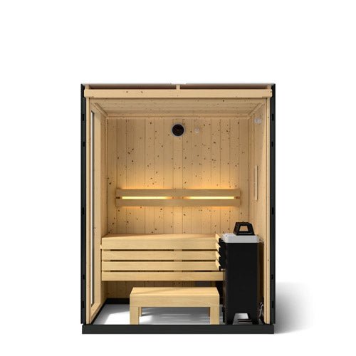 KOHLER C1 Indoor Sauna in Graphite Grey - My Luxury Home Spa