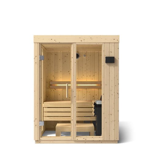 KOHLER C1 Indoor Sauna in Scandinavian Spruce - My Luxury Home Spa