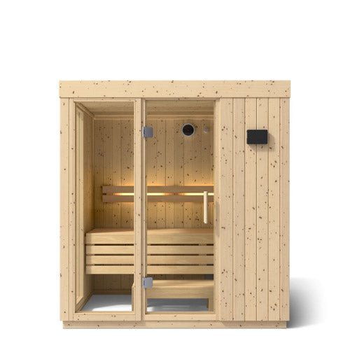 KOHLER C1 Indoor Sauna in Scandinavian Spruce - My Luxury Home Spa