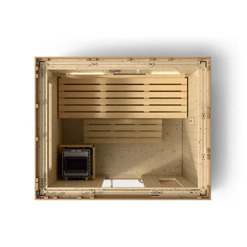 KOHLER C2 Outdoor Sauna in Douglas Fir - My Luxury Home Spa