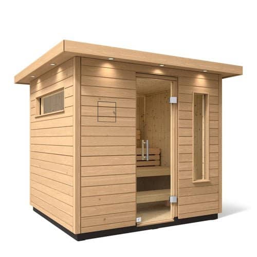 KOHLER C2 Outdoor Sauna in Douglas Fir - My Luxury Home Spa