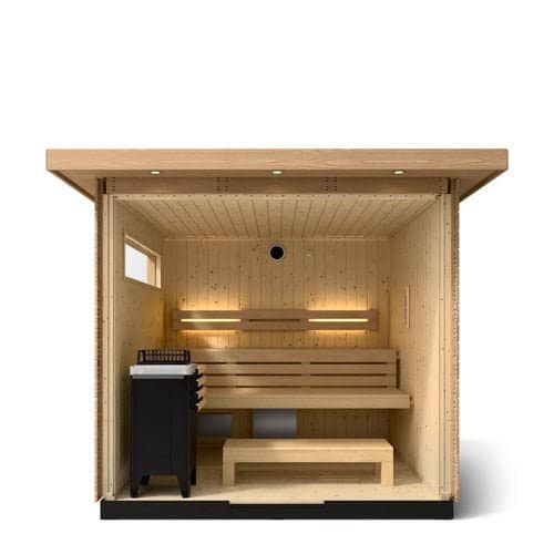 KOHLER C2 Outdoor Sauna in Douglas Fir - My Luxury Home Spa