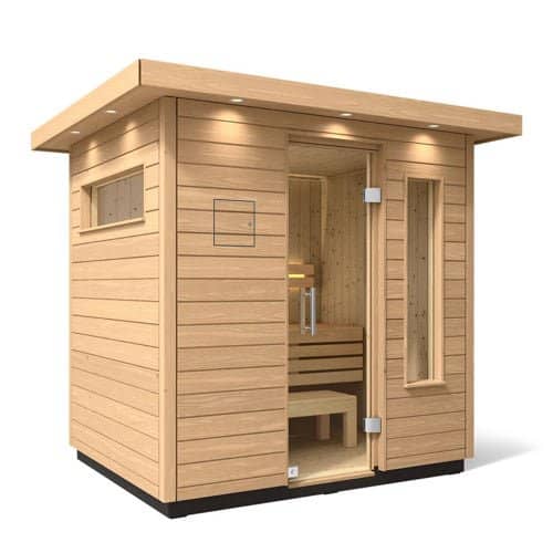 KOHLER C2 Outdoor Sauna in Douglas Fir - My Luxury Home Spa
