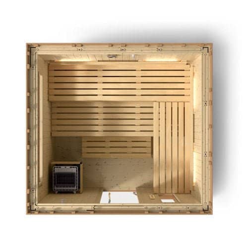 KOHLER C2 Outdoor Sauna in Douglas Fir - My Luxury Home Spa