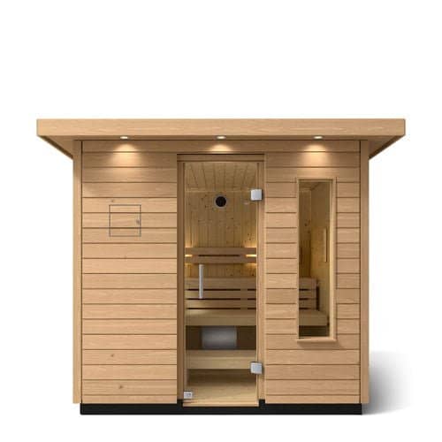 KOHLER C2 Outdoor Sauna in Douglas Fir - My Luxury Home Spa