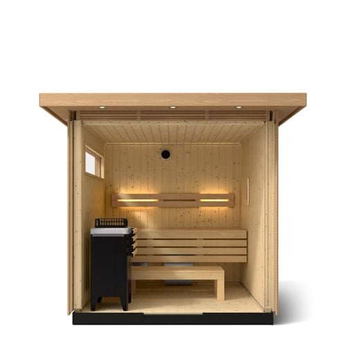 KOHLER C2 Outdoor Sauna in Douglas Fir - My Luxury Home Spa